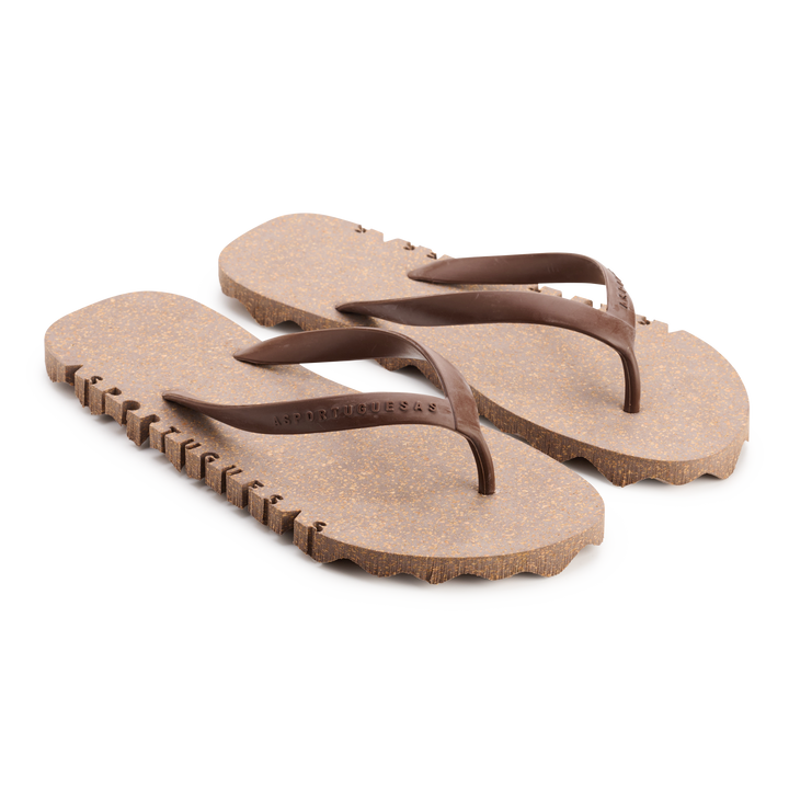 Asportuguesas Bumpy Brown and Brown Strap