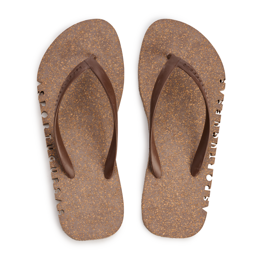 Asportuguesas Bumpy Brown and Brown Strap