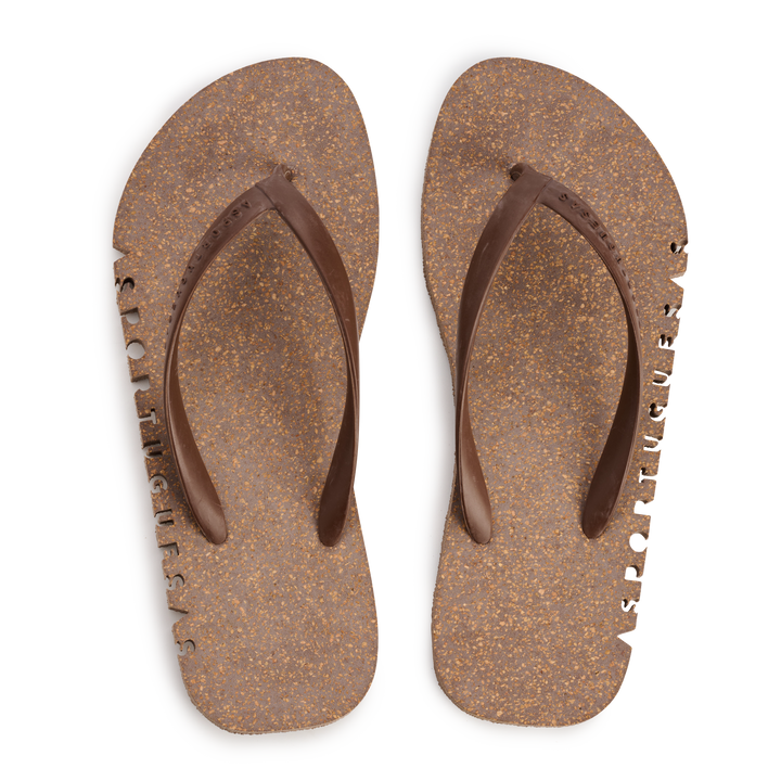 Asportuguesas Bumpy Brown and Brown Strap