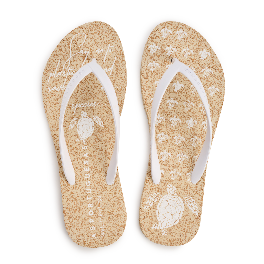 Asportuguesas Say No To Plastic Turtle White