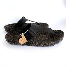 Load image into Gallery viewer, Asportuguesas Slip on Sandal Fuse Black and Black Sole