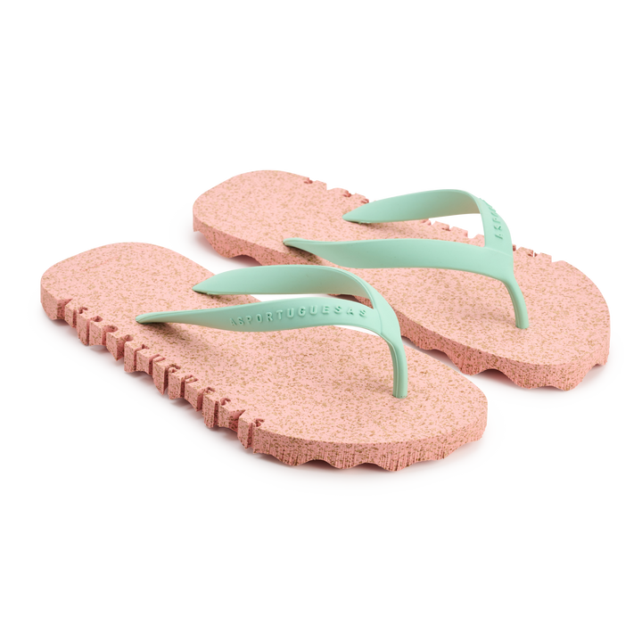 Asportuguesas Bumpy Pink and Mint Strap