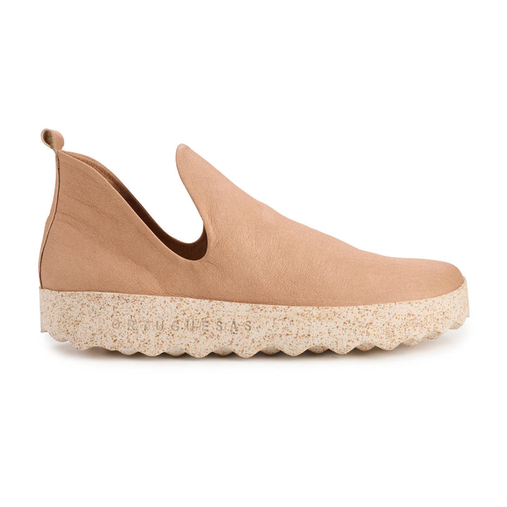 Asportuguesas City Corn Biofiber Sand and Natural Sole Trainers