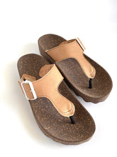 Load image into Gallery viewer, Asportuguesas Slip on Sandal Fuse Sand and Brown Sole